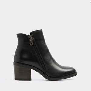 Aldo Black Anklet Boots